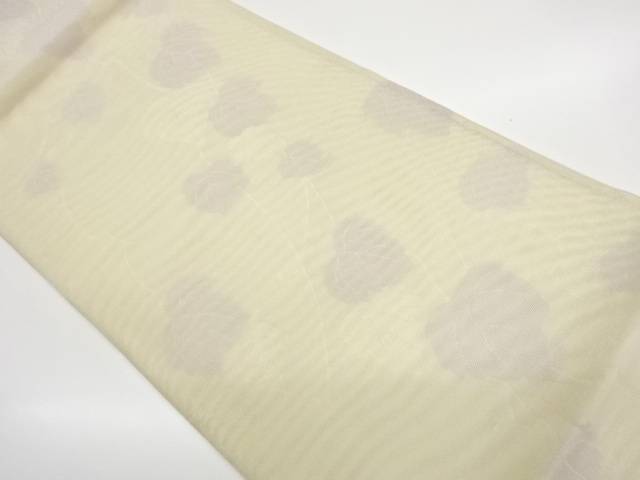 紗 蔦葉模様織出し袋帯【中古】【着】【袋帯】 宗sou｜お茶道具・着物　【宗 sou】