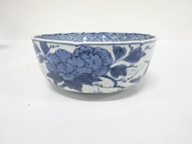 古伊万里　染付　鉢【中古】【道】 宗sou