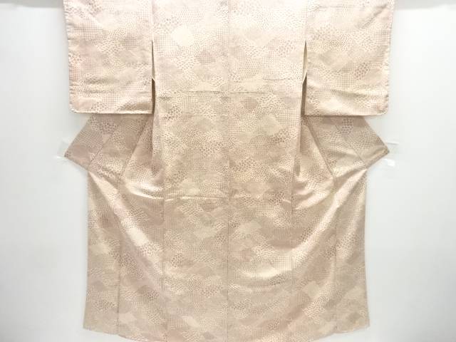 金通し 花古典柄小紋着物【中古】【着】【小紋】 宗sou
