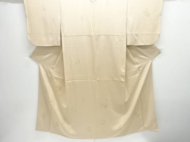 花模様刺繍一つ紋付け下げ訪問着【中古】【着】【訪問着・付下げ】 宗sou