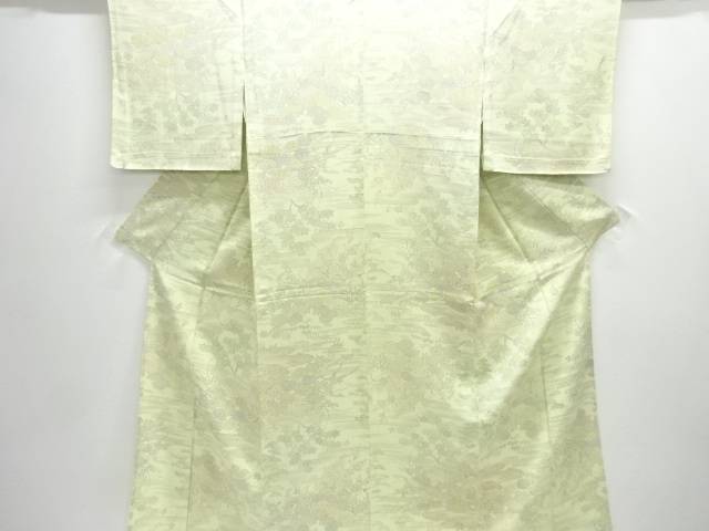 茶屋辻模様単衣小紋着物【中古】【着】【小紋】 宗sou
