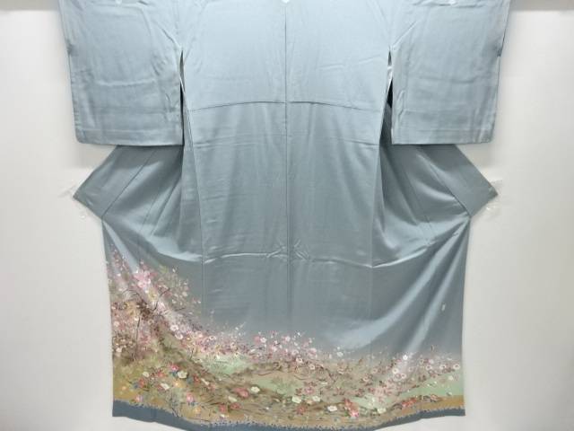 作家物　手描き友禅花鳥模様三ツ紋色留袖【中古】【着】【留袖】 宗sou｜お茶道具・着物　【宗 sou】 16,756円