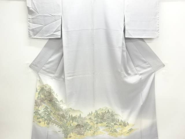 寿光織 嵯峨野ほっつき歩く織り出し参紋色留袖【中古】【着】【留袖】 宗sou