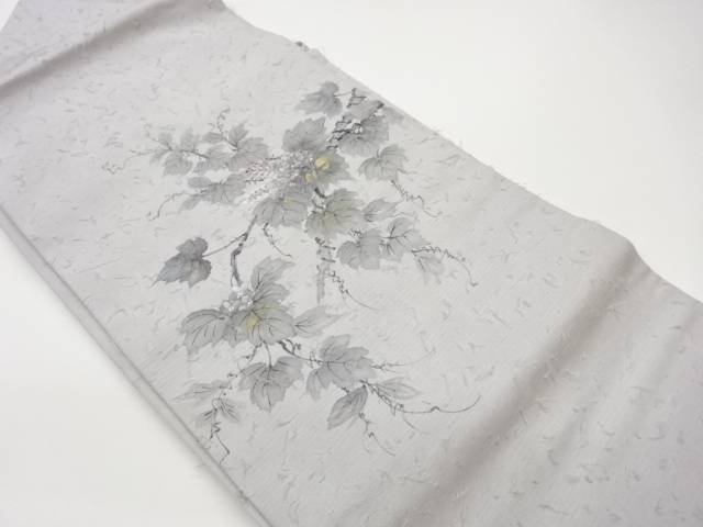作家物　ひげ紬金彩葛模様名古屋帯【中古】【着】【名古屋帯】 宗sou｜お茶道具・着物　【宗 sou】