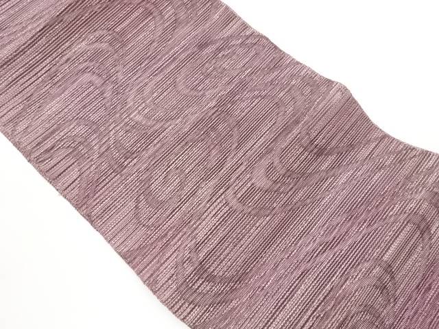流水模様織出し夏用名古屋帯【中古】【着】【名古屋帯】 宗sou|お茶道具・着物 【宗 sou】