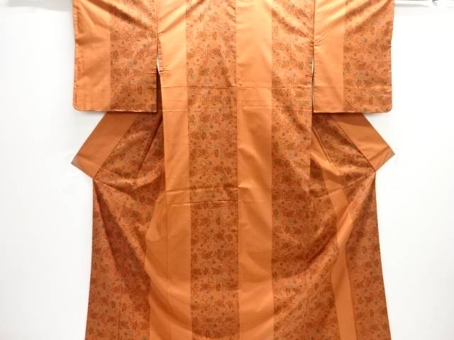 未当て嵌める品 仕立てもの売り上げ高 花鳥更紗飾りつけ発祥地大島紬御召しもの【着】【紬・御召しものし】 宗sou