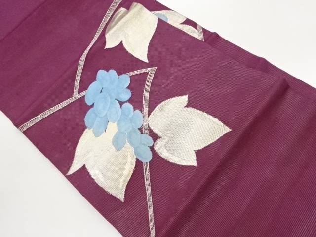 紗 抽象化飾りつけ織出し名古屋帯【中古】【着】【名古屋帯】 宗sou