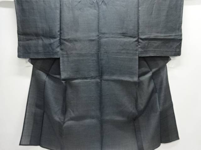 発祥地能登上布80亀甲男物御召しもの【アンティーク】【中古】【着】【麻・上布】 宗sou