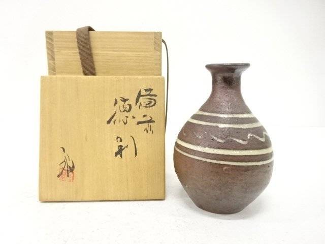 備前焼 永吉一造 徳利【中古】【道】 宗sou