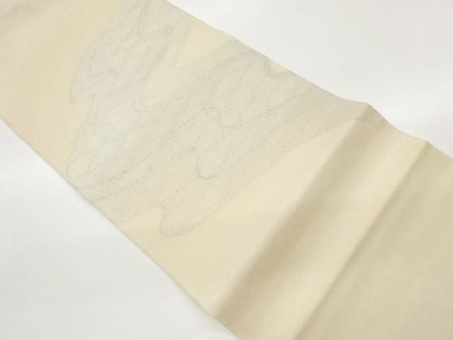 すくい織流水に荒波模様織出し夏用袋帯【中古】【着】【袋帯】 宗sou｜お茶道具・着物　【宗 sou】