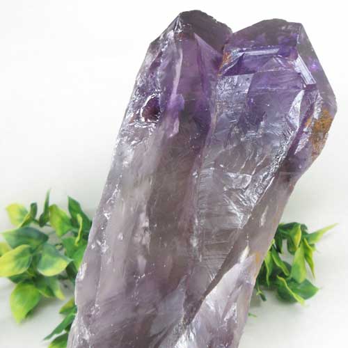 【天然石】アメジストかち割水晶☆約30センチ☆アメシスト☆一点☆珍品☆鉱物☆動画あり