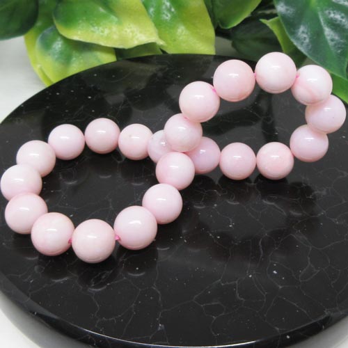 【生まれながら石】サクラ色乳白色☆SA☆8.5粍☆好いたらしいサクラ色☆