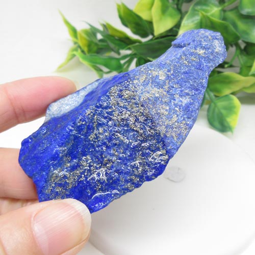 【天然石】ラピスラズリ☆原石☆約92ｇ☆ラフ☆アフガニスタン☆結晶☆12月☆誕生石☆lapis lazuli☆ 8,591円