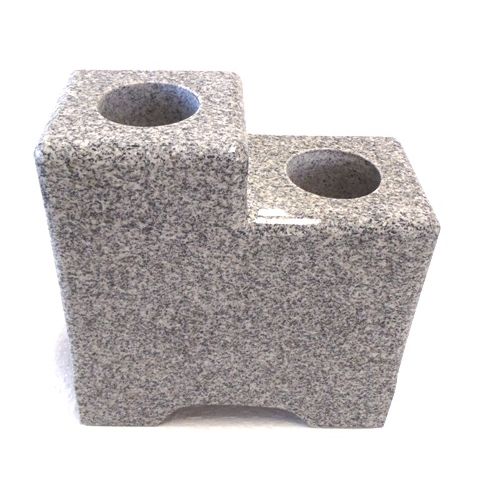 レビュー高評価の商品 花立 墓石 お墓参り 花立 ステンレス花筒 来客用花立 白御影石 Www Sharingec Com Br