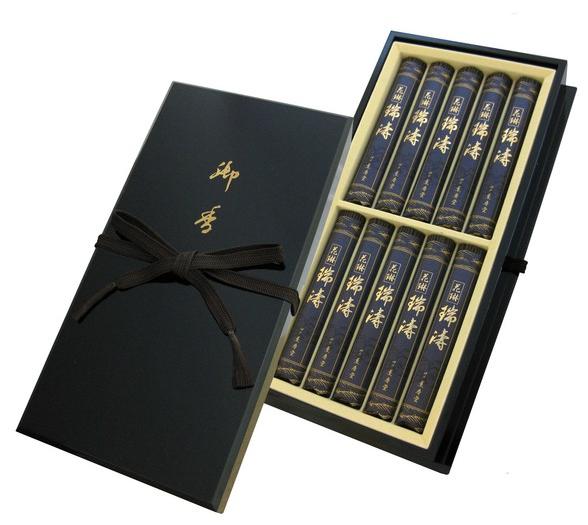 瑞涛 桐塗箱（木箱本塗） 平紐寸 短寸10入｜創寿苑　店