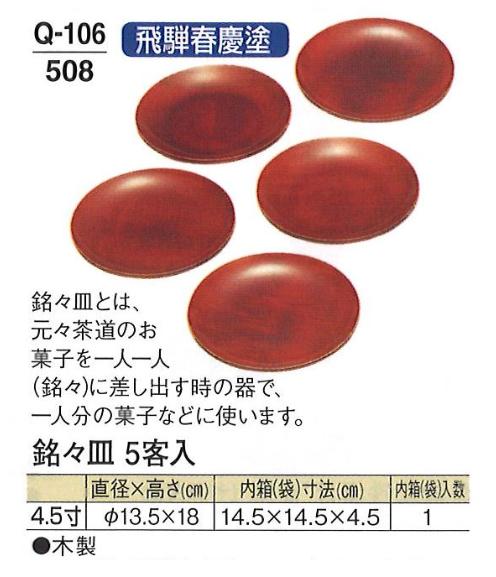 【記念品】【器】 銘々皿 5客入｜創寿苑　店