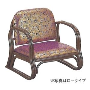 金欄思いやり座椅子(籐製) ハイタイプ