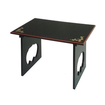 持っていく用板卓宝相華入(黒塗面朱) 1.4尺 仏具-その他