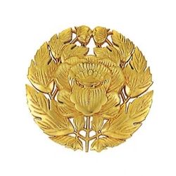 木製定紋抱牡丹 1.5尺 (約45珊)