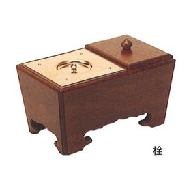 【角香炉】【お焼香】 角香炉 (栓・オトシ蓋付) 6寸｜創寿苑　店