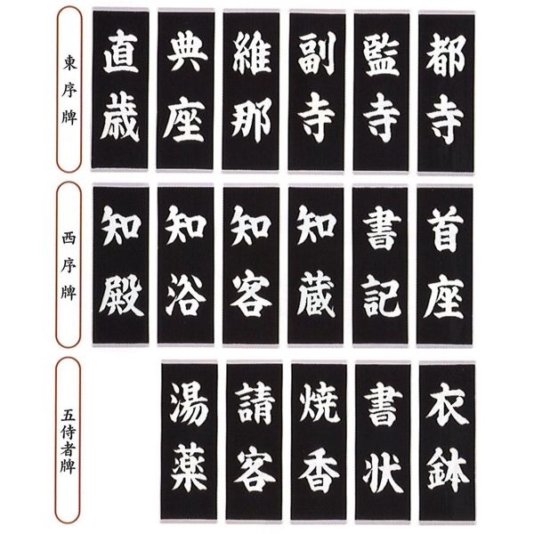 両序牌(映写幕刷り上げる) 17枚書き割り