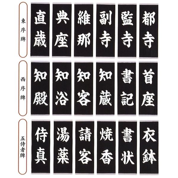 両序牌(映写幕刷り上げる) 18枚書き割り