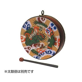 せん法膜鳴楽器(極彩色・欅調) 1.3尺