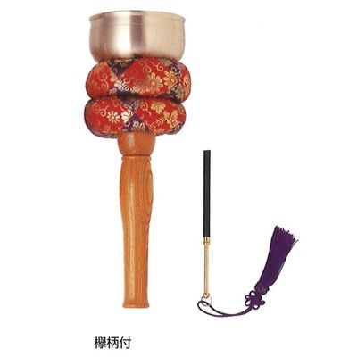 リン棒納める型印金(欅柄) リン3.0寸