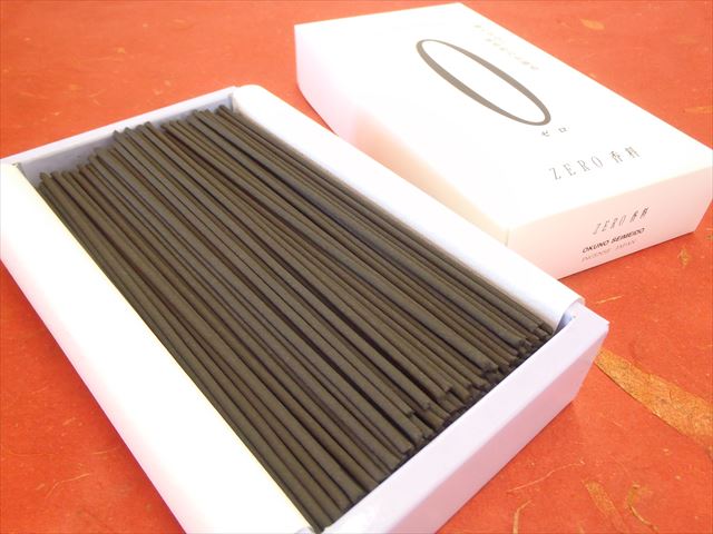 【お線香/微煙香】【お墓参り用品】【お供え物】【仏壇】ZERO香料（白）130g　5箱セット