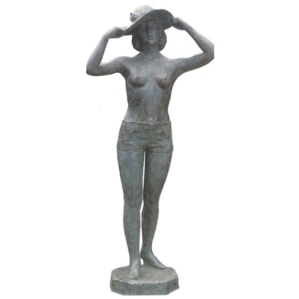 アンティーク ブロンズ像 裸婦像 女性像 西洋彫刻 美術品 インテリア 工場 大型 屋外 ガーデン 装飾 ブロンズ セクシー 裸の女性 像