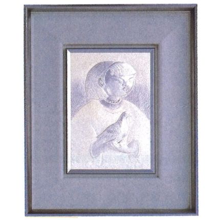 楽天市場】人間国宝 金森映井智作品 パネル額 飛祥 高岡銅器 : 美術