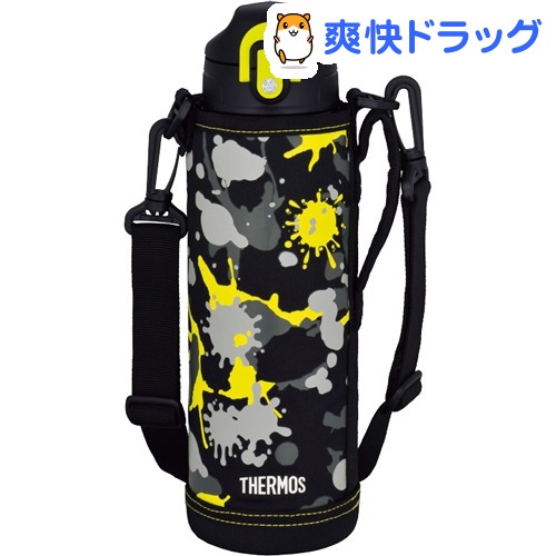 サーモス 真空断熱2ウェイボトル FHO-1001WF BK-PT ブラックペイント(1コ入)【サーモス(THERMOS)】