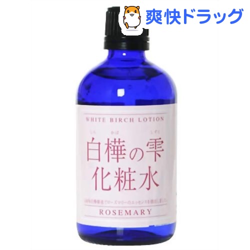 楽天市場 白樺の雫化粧水 ローズマリー 100ml 風水プロジェクト 爽快ドラッグ