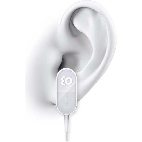 楽天市場 骨伝導イヤホン Earsopen 音楽用 有線タイプ ホワイト Wr 3 Cl 1001 1コ入 爽快ドラッグ