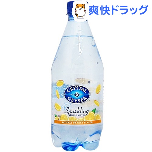 楽天市場 クリスタルガイザー スパークリング オレンジ 無果汁 炭酸水 532ml 24本入 クリスタルガイザー Crystal Geyser 爽快ドラッグ