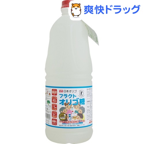 楽天市場 日本オリゴ フラクトオリゴ糖 2480g 日本オリゴ 爽快ドラッグ