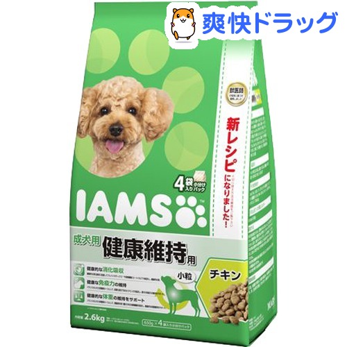 楽天市場 アイムス 成犬用 健康維持用 チキン 小粒 2 6kg アイムス ドッグフード 楽天24