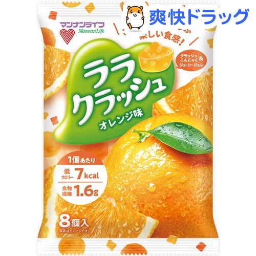 蒟蒻畑 ララクラッシュ オレンジ味 8個 12袋入 蒟蒻畑 Educaps Com Br