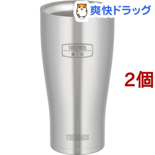 サーモス 真空断熱タンブラー JDE-600 S(2コセット)【サーモス(THERMOS)】