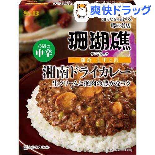 噂の名店 湘南ドライカレー お店の中辛(150g)【噂の名店】