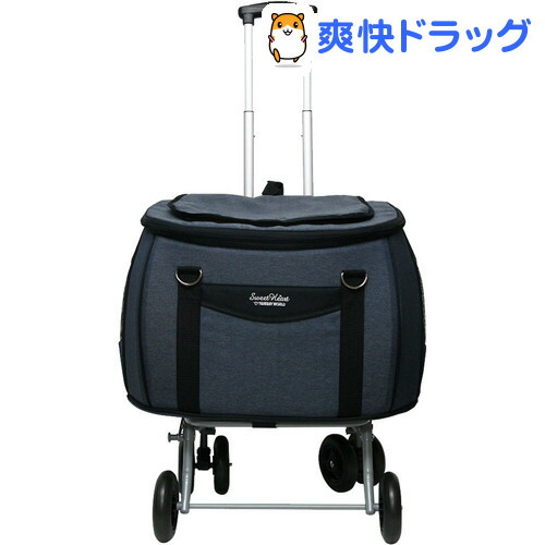 手数料安い 楽天市場 ペットカート スイートハート デニム 1台 爽快ドラッグ 新発売の Lexusoman Com