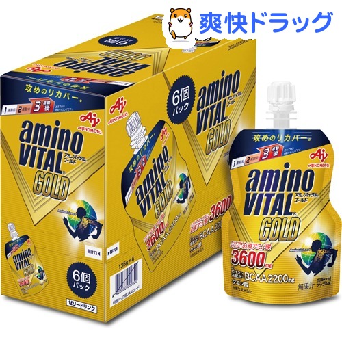 アミノバイタル ゴールド ゼリー(135g*6コ入)【アミノバイタル(AMINO VITAL)】