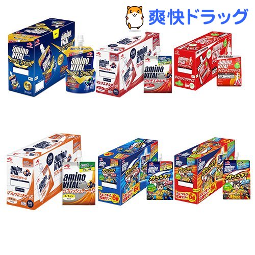 楽天市場 アミノバイタルゼリー 6個入 アミノバイタル Amino Vital 爽快ドラッグ