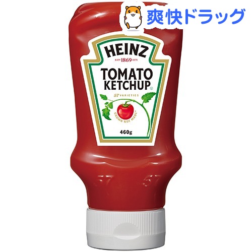 ハインツ トマトケチャップ 逆さボトル(460g)【ハインツ(HEINZ)】