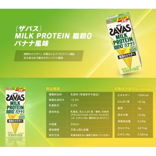 21激安通販 ザバス 明治 Milk ミルクプロテイン その他 脂肪0 明治 訳あり バナナ風味 0ml 96本セット ミルクプロテイン ザバス ミルクプロテイン Milk ザバス Protein バナナ風味 明治 Protein 脂肪0 バナナ風味 0ml 96本セット ザバス ミルク