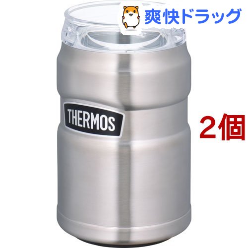 サーモス アウトドア 保冷缶ホルダー0 35l用 ステンレス Rod 002 S 2個セット サーモス Thermos Rvcconst Com
