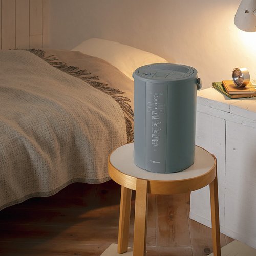 税込 新品未開封 グレー 象印 スチーム式加湿器 Ee Dc35 Ha 象印