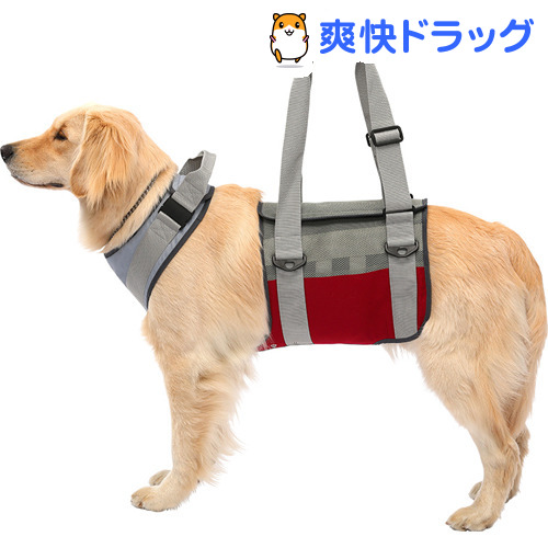 最新コレックション 歩行補助ハーネスlalawalk 大型犬用 メッシュグレーワイン Ll 1個 新しい到着 Mundotour Cl