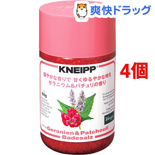 人気絶頂 クナイプ バスソルト ゼラニウム パチュリの香り 850g 4個セット クナイプ Kneipp 売り切れ必至 Www T Bokobza Co Il