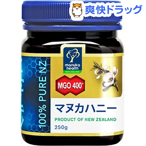 マヌカヘルス マヌカハニー MGO400+ 500g 賞味期限 2026.1月の+